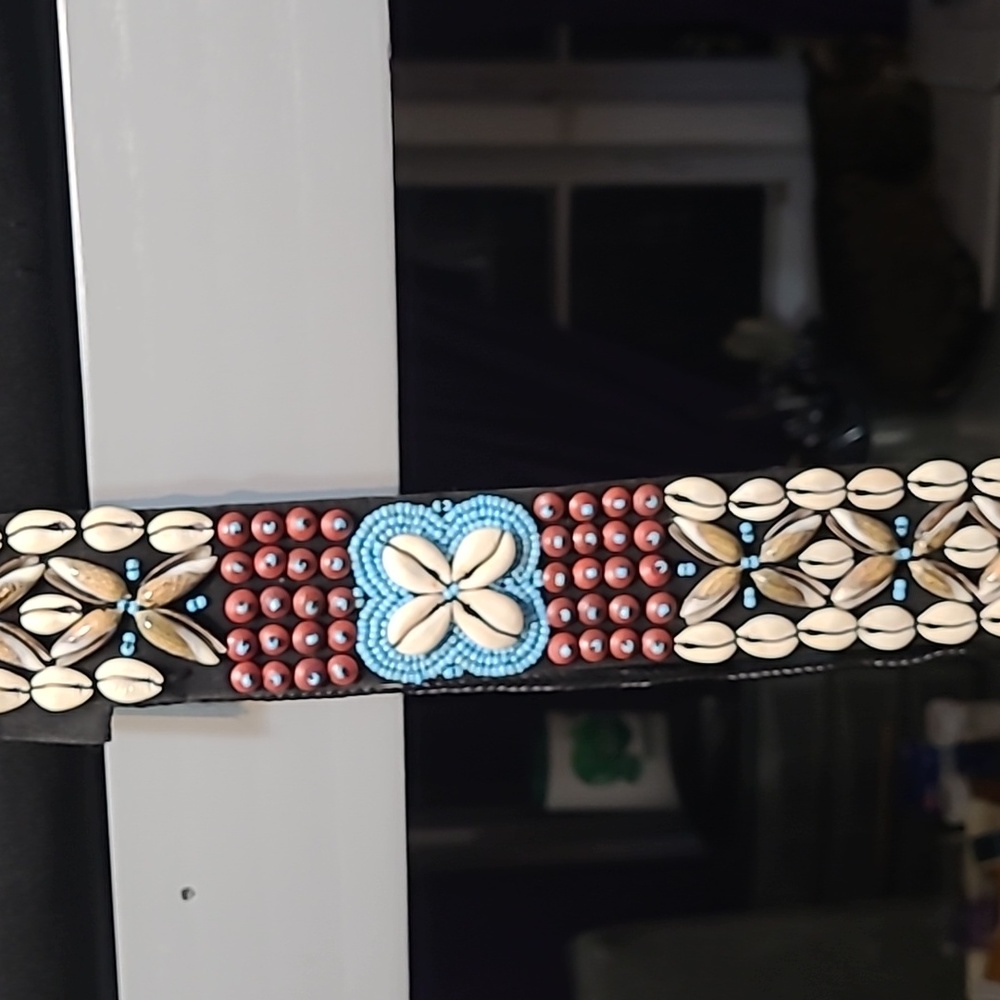 Ladies Belt, unique Native American style beading